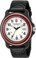 Seiko Victorinox Men's 249087 Original XL Black Stainless Steel Watch
