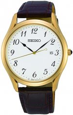 Seiko Neo Classic Quartz White Dial Men's Watch SUR306