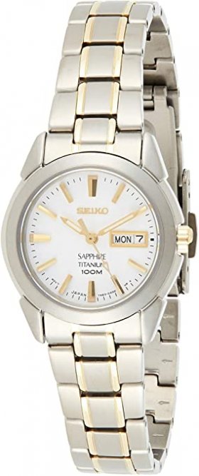 Seiko SXA115P1 Ladies Sapphire Titanium Watch