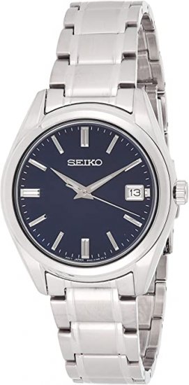 Seiko Classic Quartz Blue Dial Men's Watch SUR317P1 Seiko Classic ...