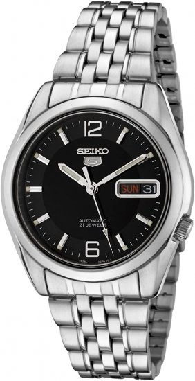 Seiko Men\'s SNK393K Automatic Stainless Steel Watch