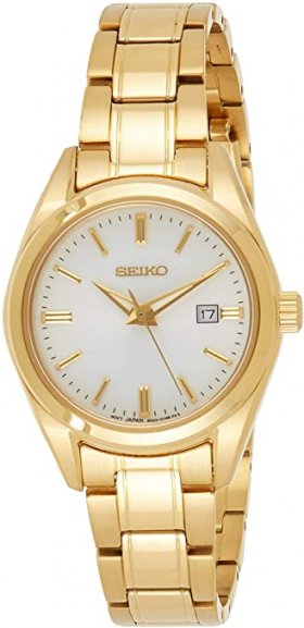 Seiko Neo Classic Quartz Silver Dial Ladies Watch SUR632P1