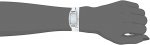 Seiko Women's Jewelry Stainless Steel Japanese-Quartz Watch with Leather Calfskin Strap, White, 7 (Model: SUP391)