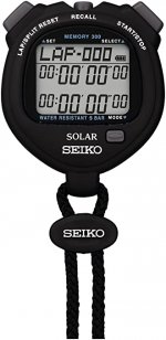 Seiko Standard Solar Stop Watch SVAJ001 (Japan Import)