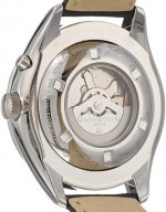 Seiko Men's SRN049-P1 Kinetic Black Leather Watch