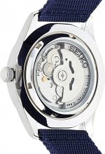 Seiko Men's Analogue Automatic Watch with Textile Strap SNZG11K1