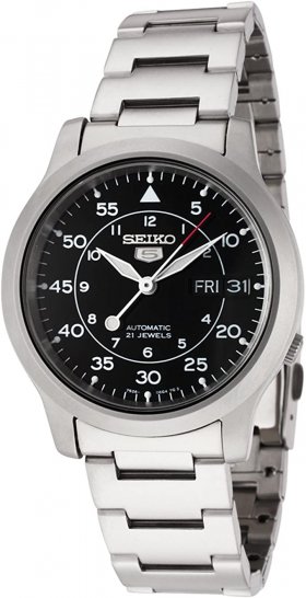 Seiko Men's SNK809K Automatic Stainless Steel Watch