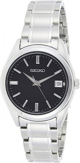 Seiko UK Limited - EU Men's Analogue Analog Quartz Watch with Stainless Steel Strap SUR319P1