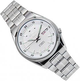 Seiko 5 SNK559J1 Stainless Steel Automatic Analog Mens Watch 100M WR SNK559 New