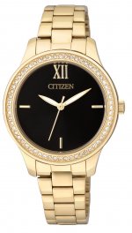 CITIZEN Women's Quartz Gold-Tone Watch EL3088-59E