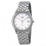 Longines Flagship Automatic White Dial Mens Watch L4.774.4.12.6