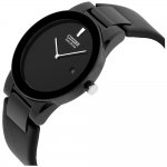 Citizen Men's Eco-Drive Axiom Black Leather Watch, AU1065-07E