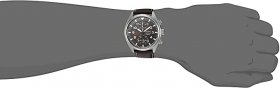 Seiko Men's SNN241 Stainless Steel Watch with Brown Leather Band