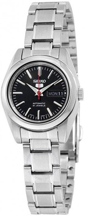 Seiko 5 #SYMK17K1 Women's Black Dial Self Winding Automatic Watch