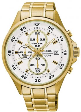 Seiko Seiko Mens Analog White Business Quartz SKS632P1