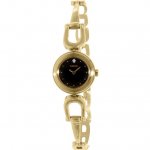 Women's SUJE70 Diamond Gold-Tone Bangle Watch