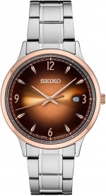 Seiko Men's Japanese Quartz Stainless Steel Strap, Silver, 0 Casual Watch (Model: SGEH90)
