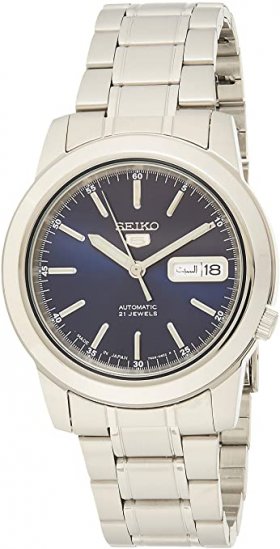 Seiko 5 Automatic Blue Dial Men's Watch SNKE51J1