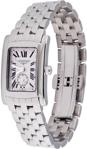 Longines Dolce Vita Silver Dial Stainless Steel Ladies Watch L51554716