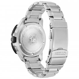 Citizen BJ7128-59G Men's Promaster GMT Silver Tone Bracelet Watch