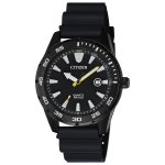 Citizen Men's Dive Style Quartz Black IP Strap Watch BI1045-13E