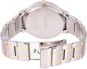 Seiko SGEH82P1 Men's Classic White Dial Two Tone Steel Watch