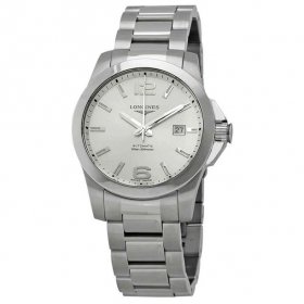 Longines Conquest Automatic Silver Dial 41mm Men's Watch L3.777.4.76.6