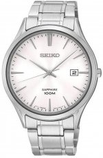 Seiko Men's Analogue Quartz Watch with Stainless Steel Bracelet