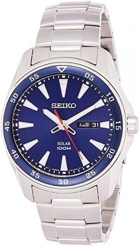 Seiko Men's Analogue Quartz Watch with Stainless Steel Bracelet