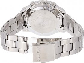 Seiko SSB025 men's Chronograph stainless Steel Case Watch