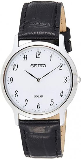 Seiko Solar SUP863P1 Mens Wristwatch Flat & light