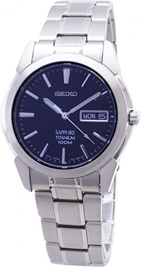 Seiko Men's SGG729 Titanium Titanium Bracelet Watch