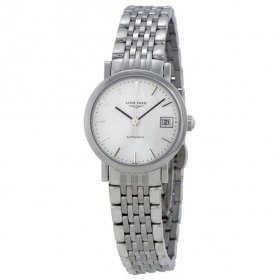 Longines Elegant White Dial Stainless Steel Ladies Watch L43094126