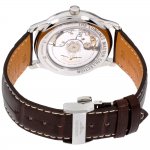 Longines Master Collection Automatic Silver Dial Brown Leather Mens Watch L2.648.4.78.3