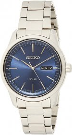 Seiko Blue Dial Men's Stainless Steel Watch SNE525P1
