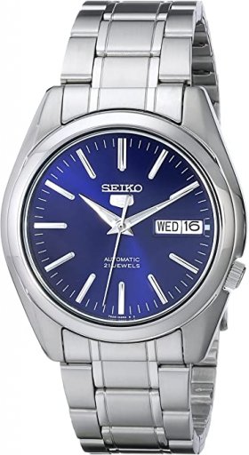 Seiko Men's SNKL43 "5" Stainless Steel Automatic Watch