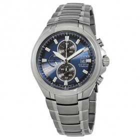 Citizen Paradigm Eco-Drive Chronograph Blue Dial Men's Watch CA0700-51L