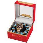 Citizen Men's Eco-Drive Marvel Tony Stark "I LOVE YOU 3000" Special Edition Rose-Tone Watch - AW1013-59W