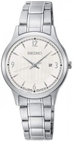Seiko Women's SXDG93 Silver Stainless-Steel Japanese Quartz Fashion Watch
