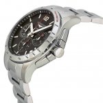 Longines Conquest Automatic Chronograph Black Dial Stainless Steel Men's Watch L36974566
