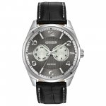 Citizen Men's Eco-Drive Strap Watch with Grey Dial AO9020-17H