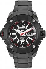 Seiko Men's SKZ267 5 Stainless Steel Black Dial Watch