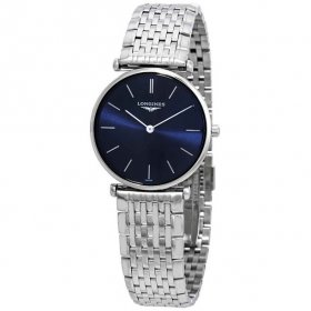 Longines La Grande Classique Blue Dial Ladies Watch L45124956