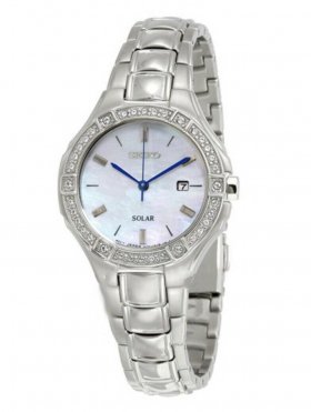 Seiko SUT281 Core Stainless Steel Mother of Pearl Dial Quartz Women's Watch