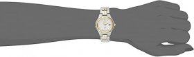 Seiko Women's SUT222 Ladies Dress Solar-Powered Two-Tone Stainless Steel Watch