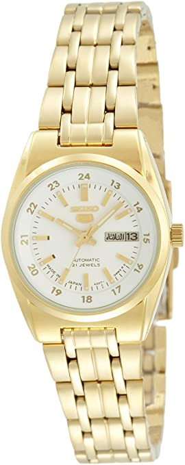 Seiko 5 Automatic White Dial Men's Watch SYMC02J1